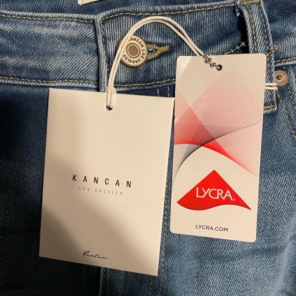 NWT Kancan distressed skinny jeans, size 13 - Picture 4 of 5